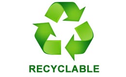 Copper is recyclable